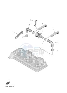 YZF-R6 YZF600 R6 (BN66) drawing AIR INDUCTION SYSTEM