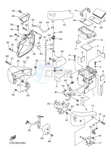 XVS1300A XVS1300A UBS MIDNIGHT STAR (1CS8) drawing SIDE COVER