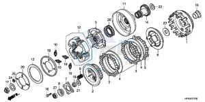 NC750SDH 2ED - (2ED) drawing TAILLIGHT