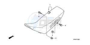 CRF230F9 Europe Direct - (ED / CMF) drawing SEAT