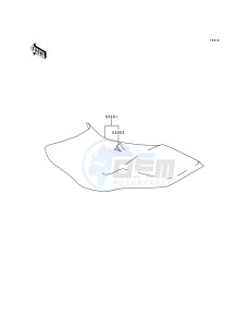 ZR 750 F [ZR-7] (F1) drawing SEAT