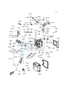 J125 ABS SC125BGFA XX (EU ME A(FRICA) drawing Cylinder Head