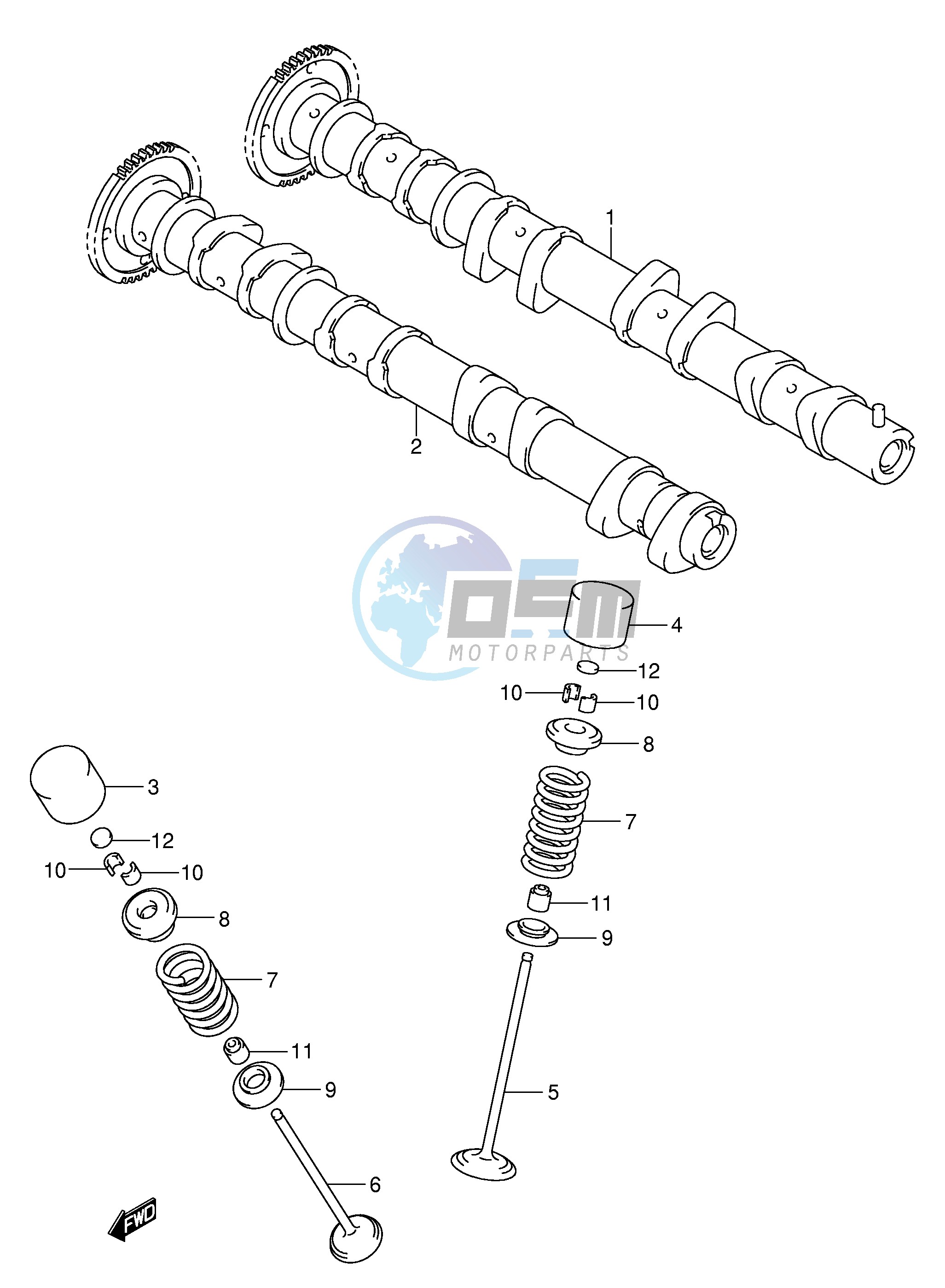 CAM SHAFT - VALVE