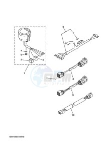 F115A drawing SPEEDOMETER