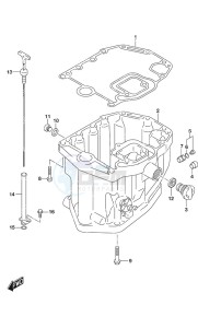 DF 115A drawing Oil Pan