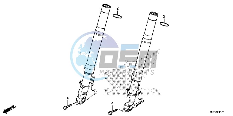 FRONT FORK (CBR1000S/ SA)