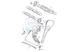 V-MAX 1200 drawing CAMSHAFT -CHAIN