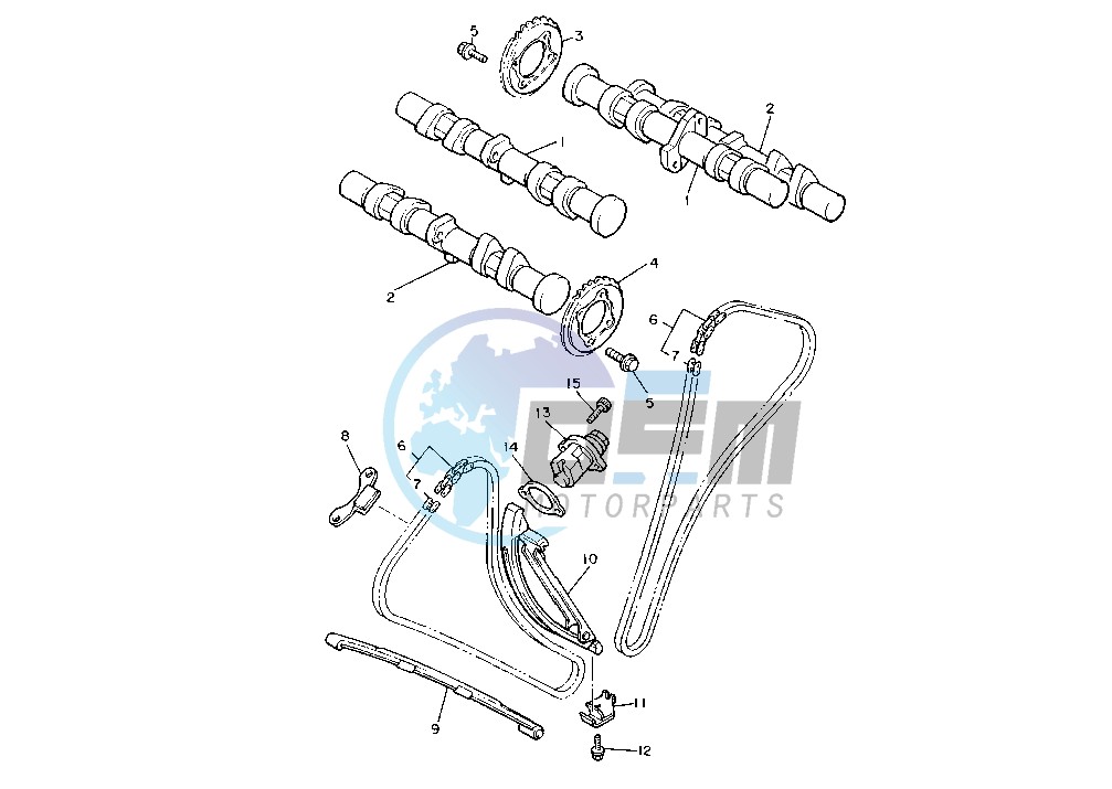 CAMSHAFT -CHAIN