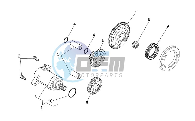 Starter motor