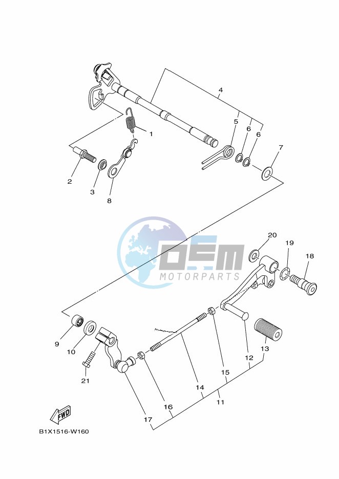 SHIFT SHAFT