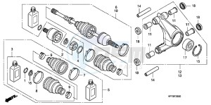 NC750DH NC750D ED drawing TAILLIGHT