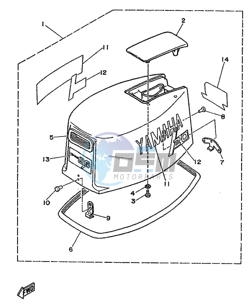 TOP-COWLING