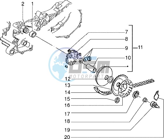 Driving pulley