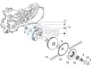 DNA 50 drawing Driving pulley