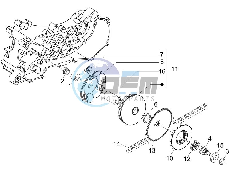 Driving pulley