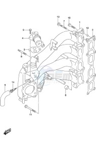 DF 115A drawing Intake Manifold