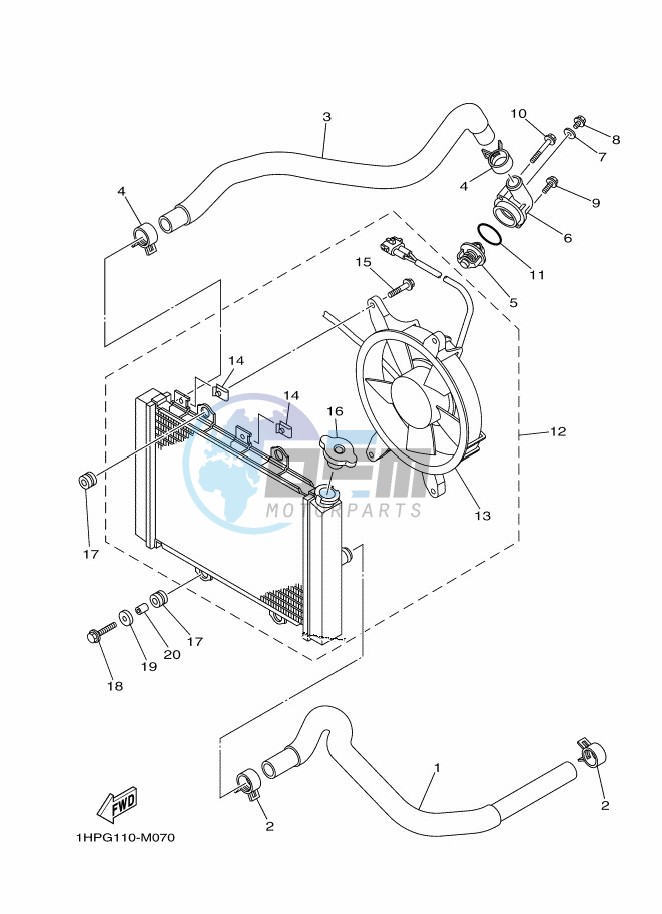 RADIATOR & HOSE