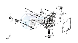 GTS 125I ABS drawing COVER RIGHT