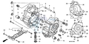 FJS400D9 F / CMF drawing CRANKCASE