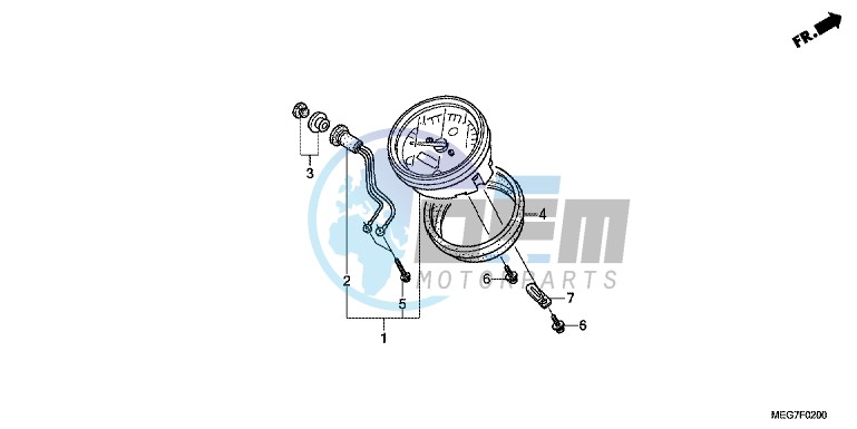 METER ( VT750C2B/ C2S/ CS/ C/ CA)