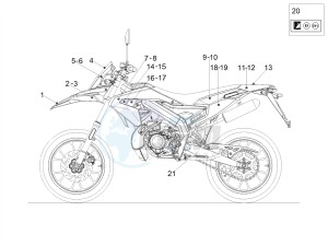 SX 50 LOW SEAT E4 (EMEA) drawing Decal