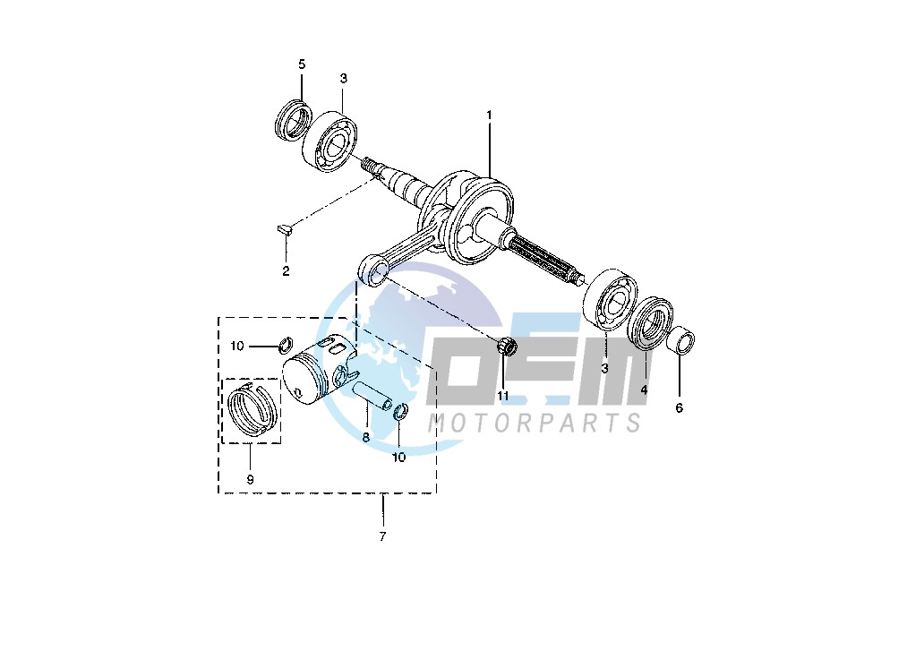 CRANKSHAFT - PISTON