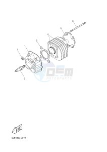 YN50 OVETTO (2APE) drawing CYLINDER