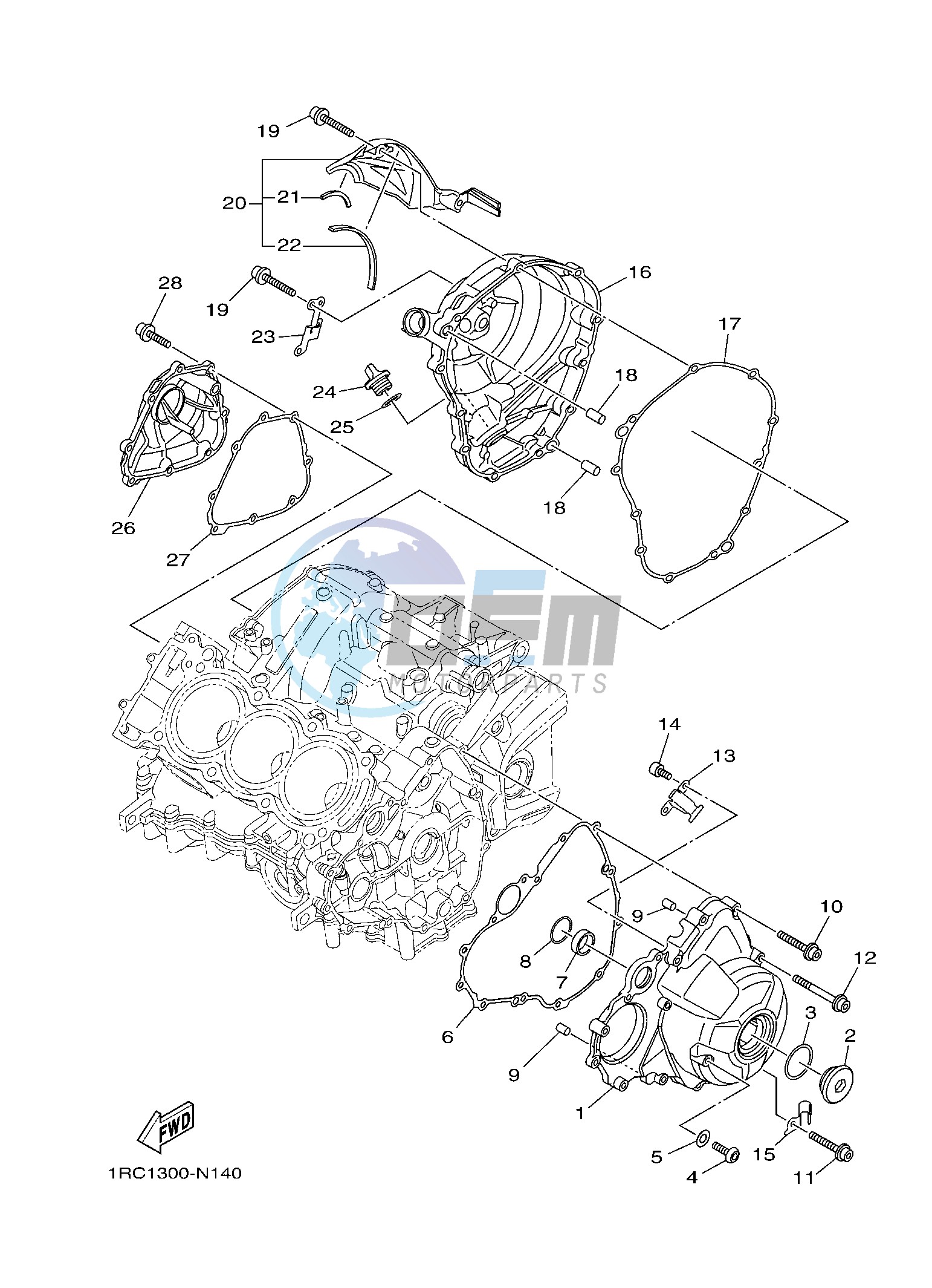 CRANKCASE COVER 1