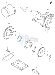 SV650S (E2) drawing OIL PUMP   FUEL PUMP