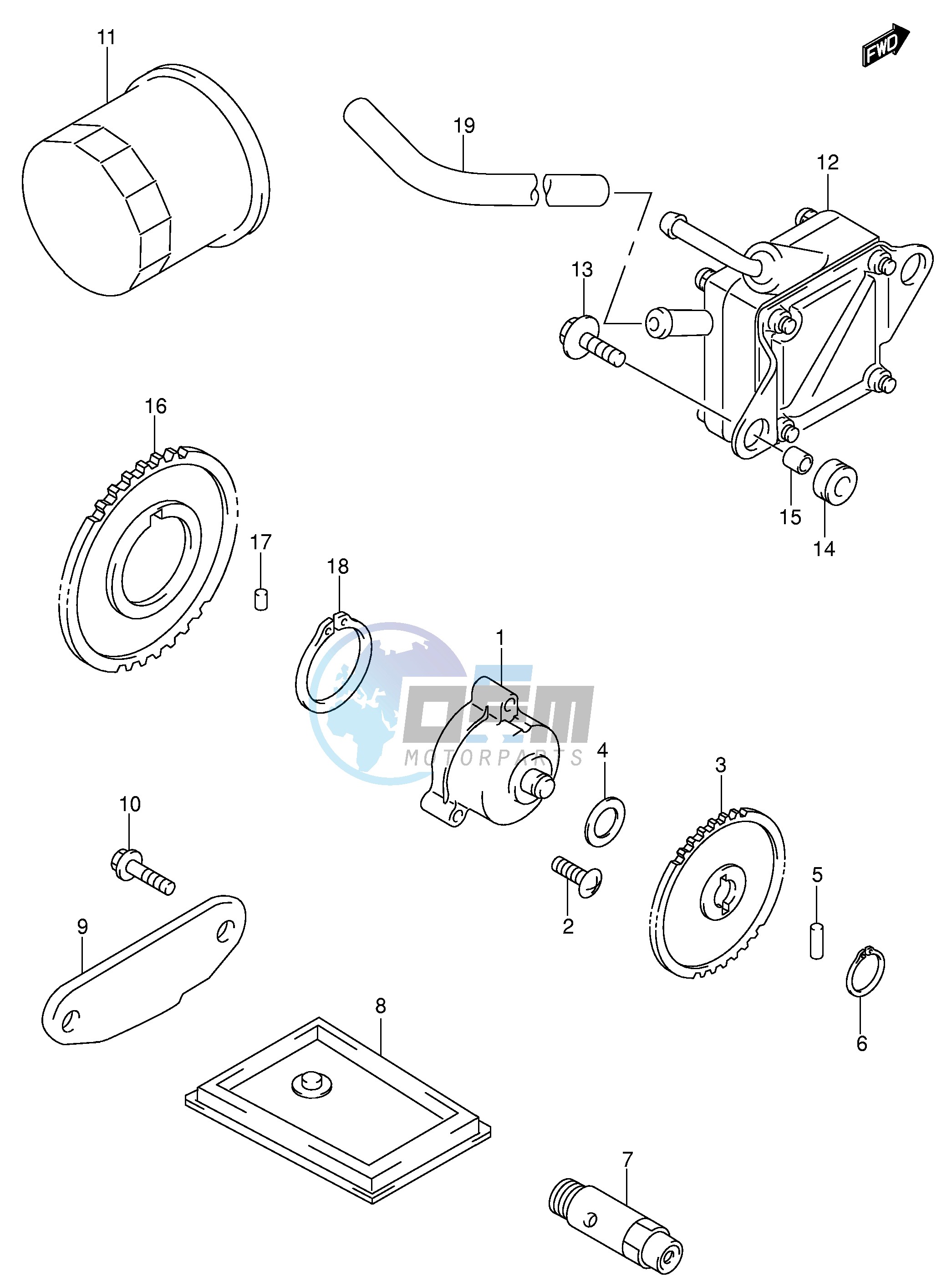 OIL PUMP   FUEL PUMP