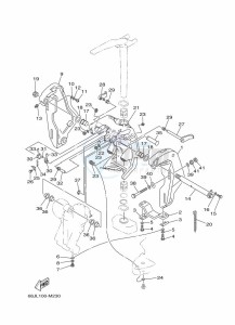 150AETX drawing FRONT-FAIRING-BRACKET