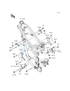 KLX150L KLX150EEF XX (EU ME A(FRICA) drawing Engine Mount