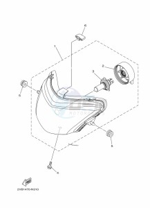 GPD125-A NMAX 125 (BV3H) drawing CAMSHAFT & CHAIN