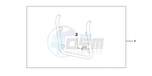 VT750CA9 Australia - (U / ST) drawing CHROME RADIATOR