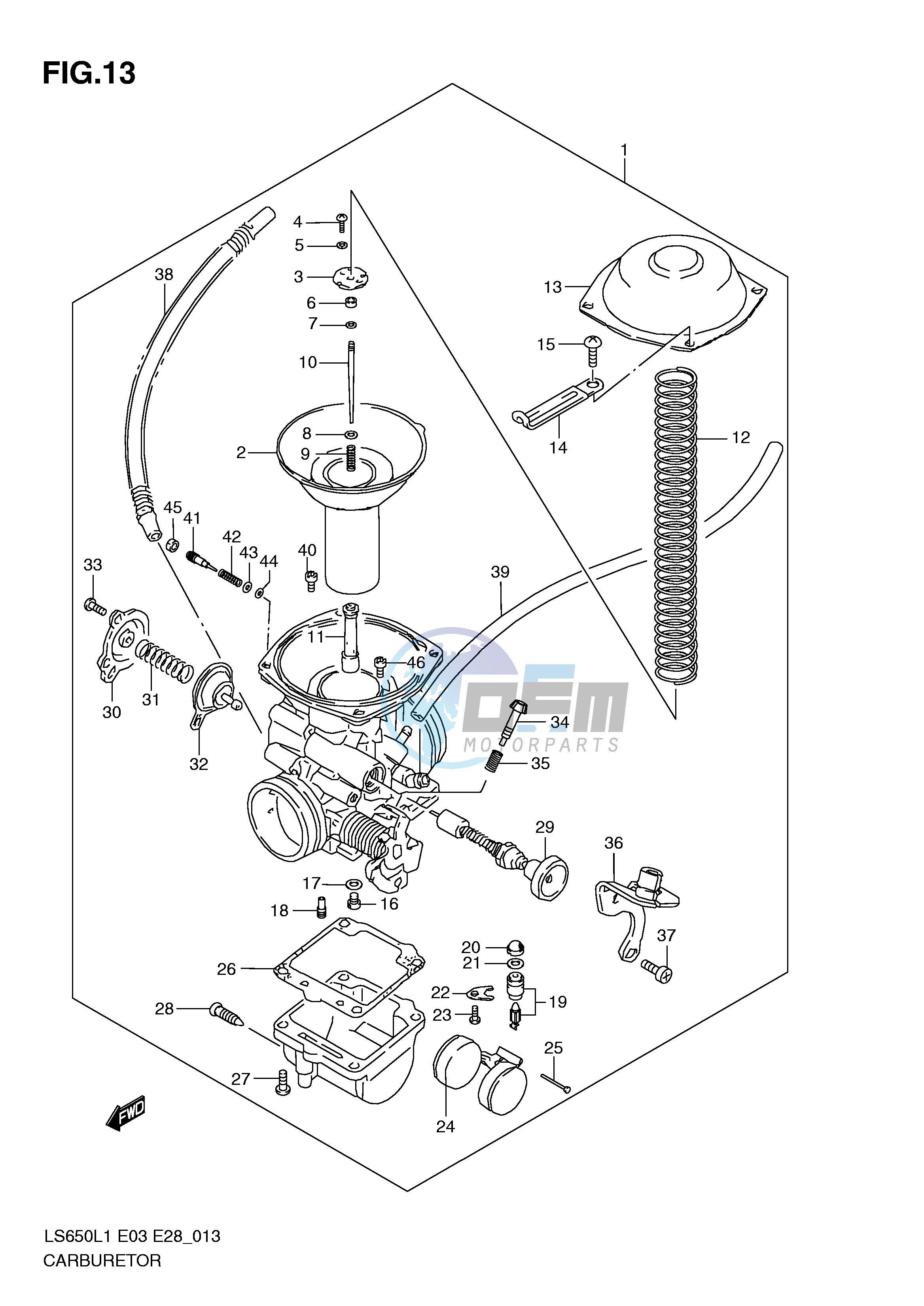 CARBURETOR (LS650L1 E33)