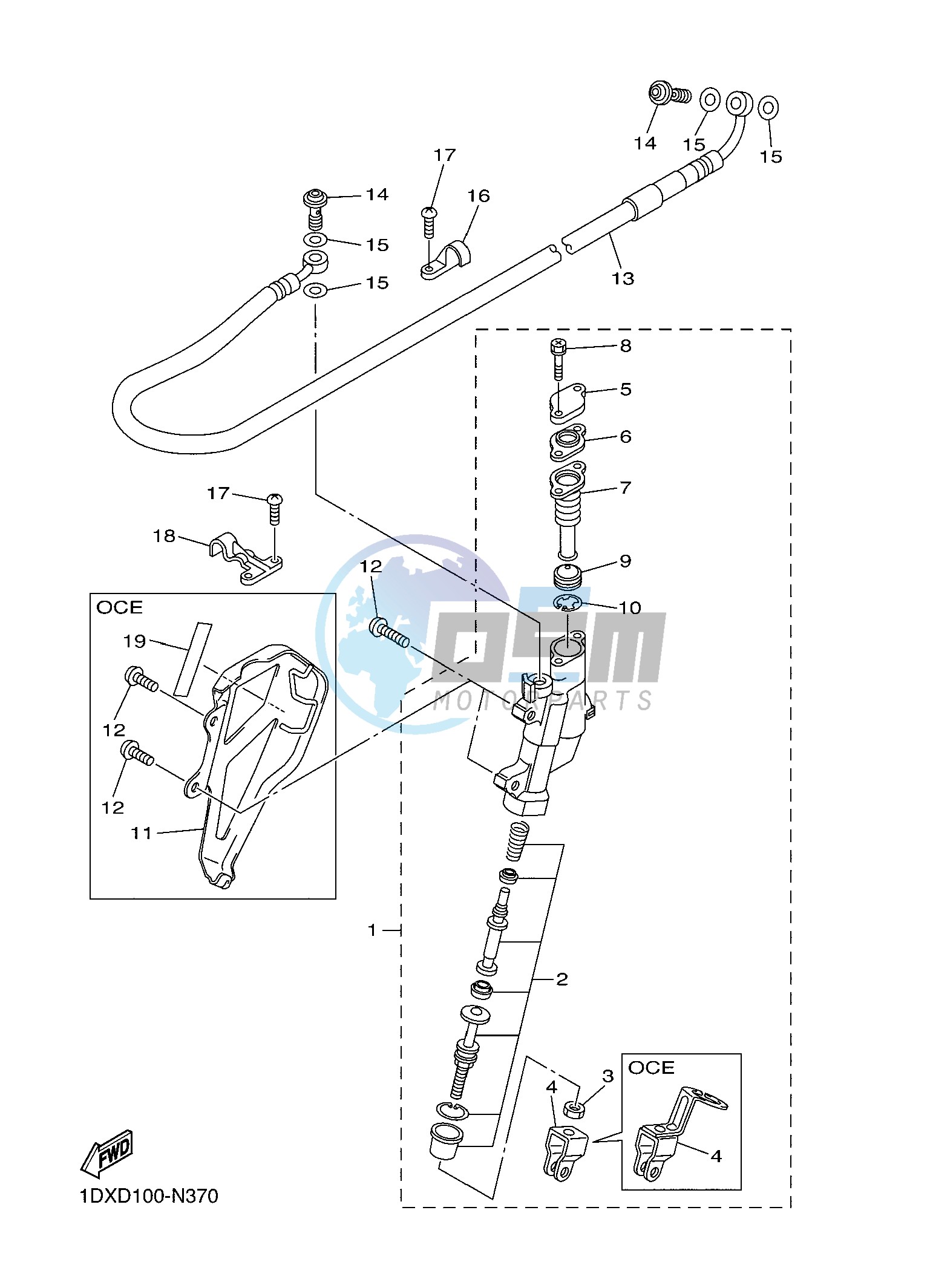 REAR MASTER CYLINDER