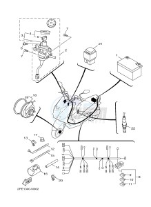 XC125R YW125 SKYLINER S (2PE2) drawing ELECTRICAL 2