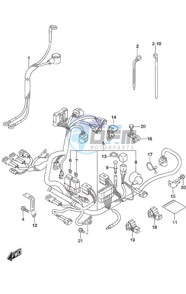 Harness Non-Remote Control