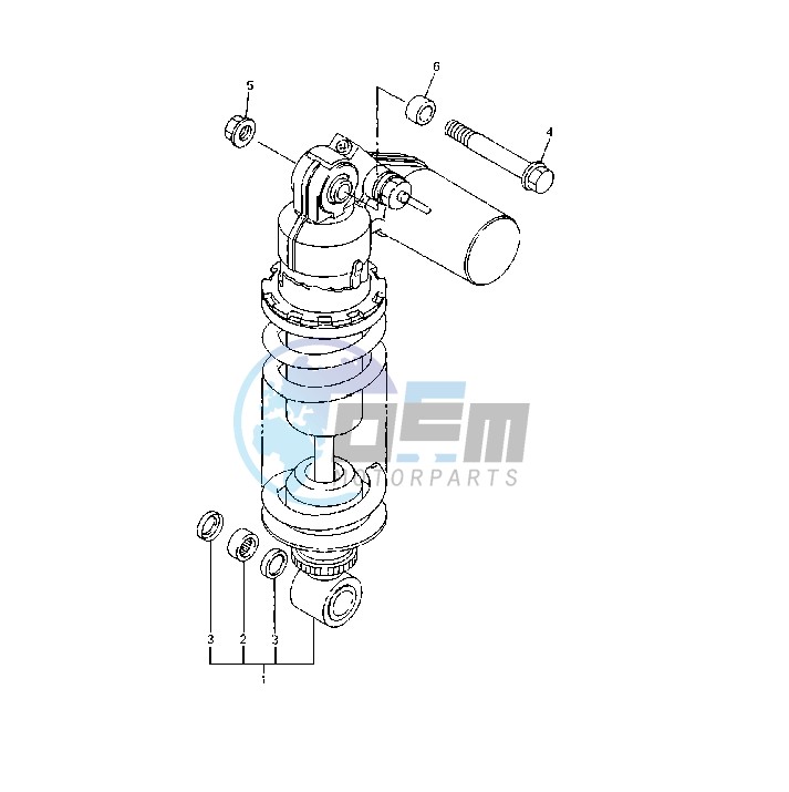 REAR SUSPENSION MY00