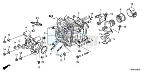 FES125C drawing CYLINDER HEAD