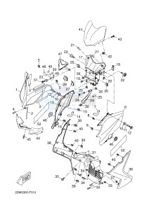 YP125R X-MAX125 X-MAX (2DM5 2DM5) drawing WINDSHIELD