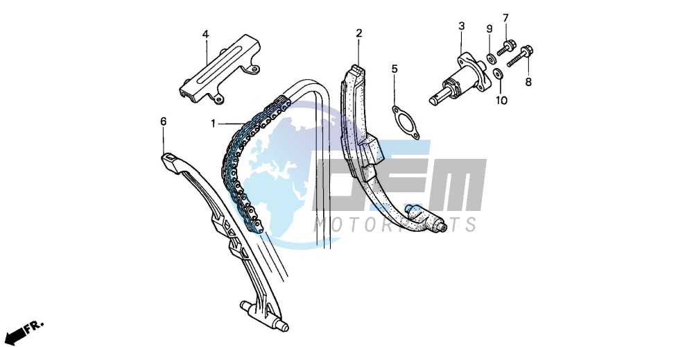 CAM CHAIN/TENSIONER