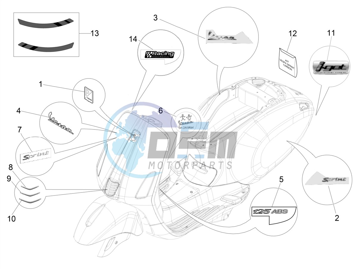 Plates - Emblems