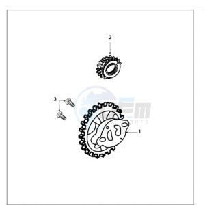 TWEET 50 PMX drawing OIL PUMP