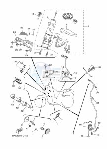 XSR900 MTM850 (BAE8) drawing ELECTRICAL 2