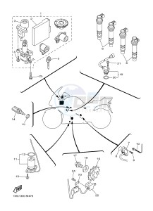 FJR1300A FJR1300A ABS (1MC1,1MC2 1MC6) drawing ELECTRICAL 1