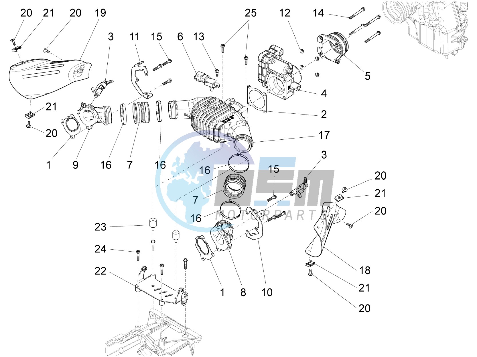 Throttle body