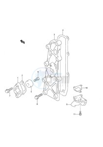 DF 30 drawing Exhaust Cover