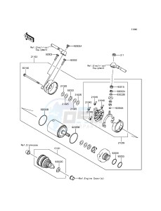 JET_SKI_ULTRA_LX JT1500KDF EU drawing Starter Motor