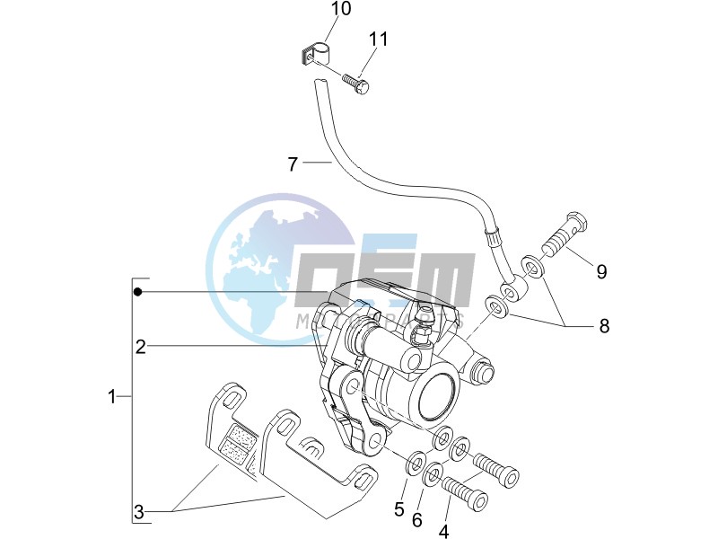 Brakes pipes - Calipers